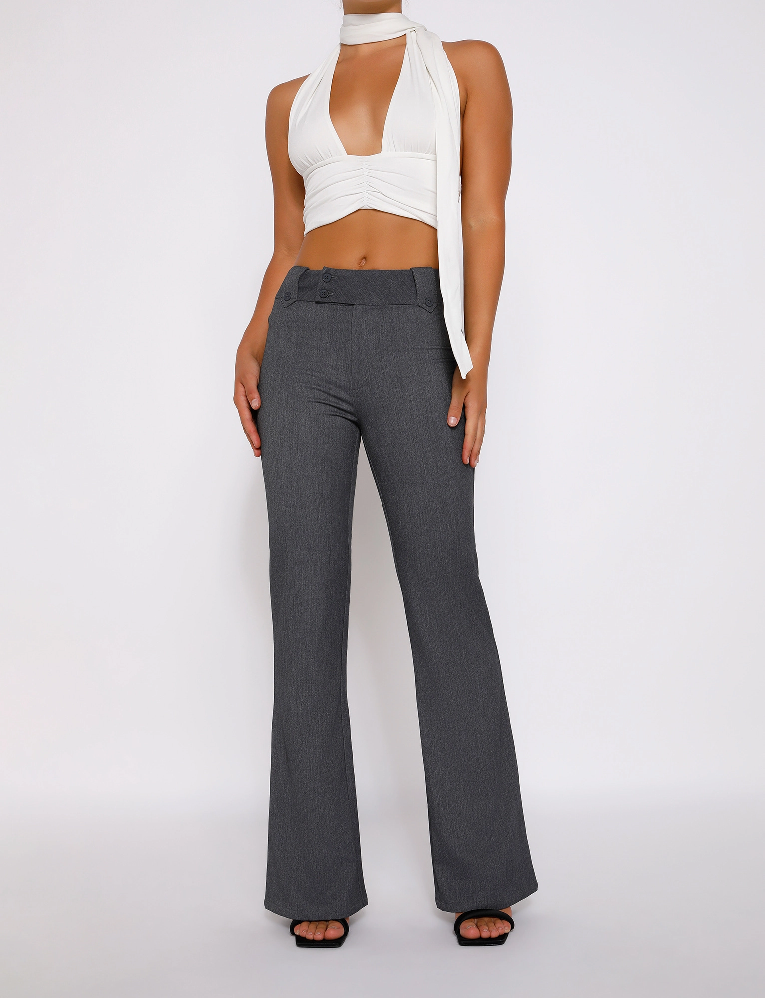 UVProtection KITTIE HIGH RISE PANT - GREY