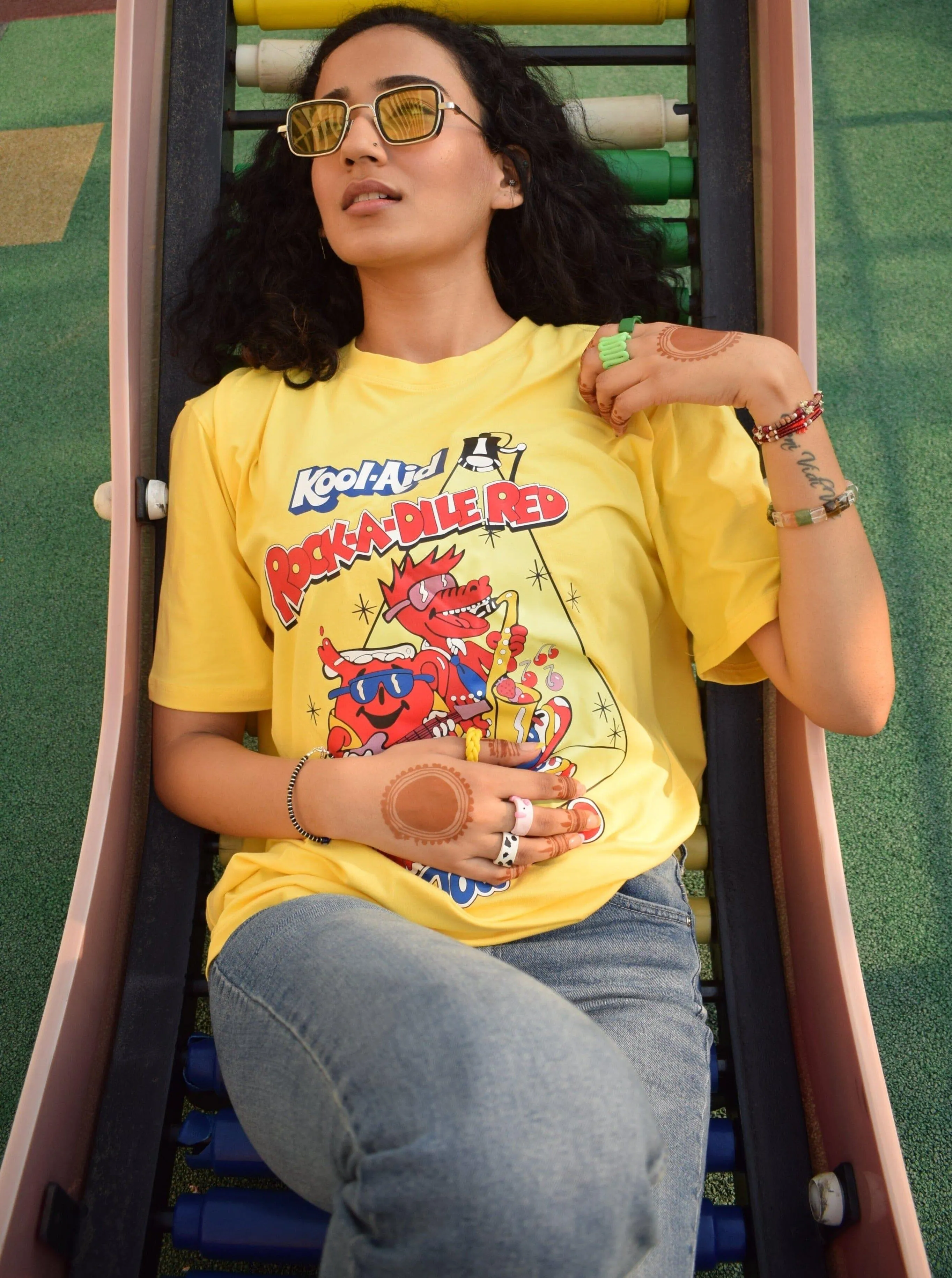Kool Aid : Burger Bae Oversized  Tee For Men and Women
