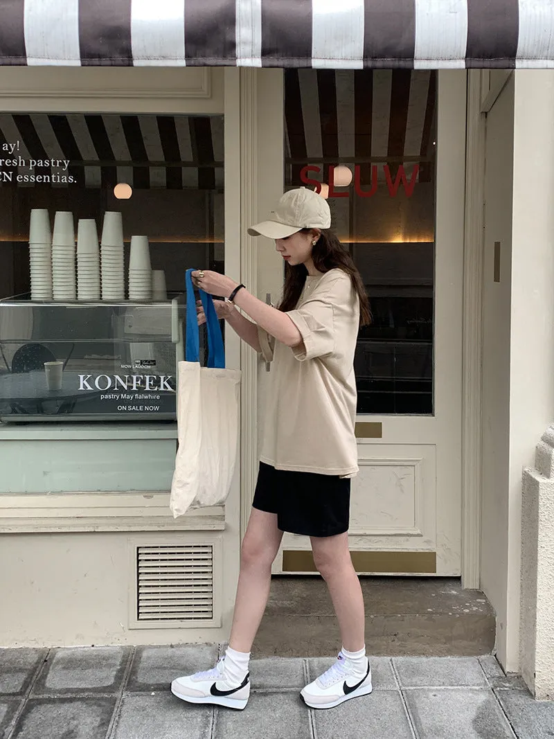 [Korean Style] 2 Colors High Waist Pleated Dress-up Shorts