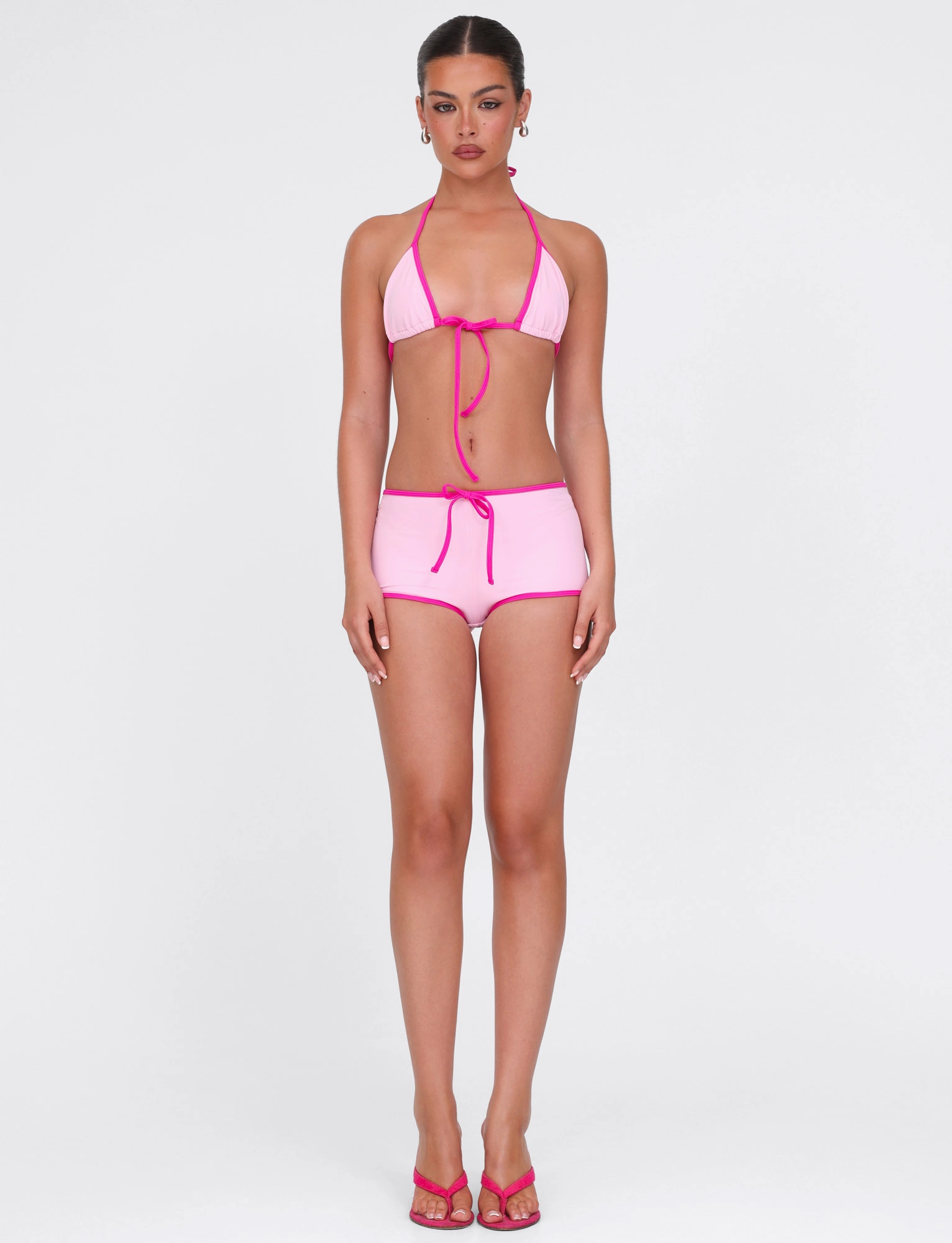 KRISTIN BIKINI TOP - PINK Resort Vibes