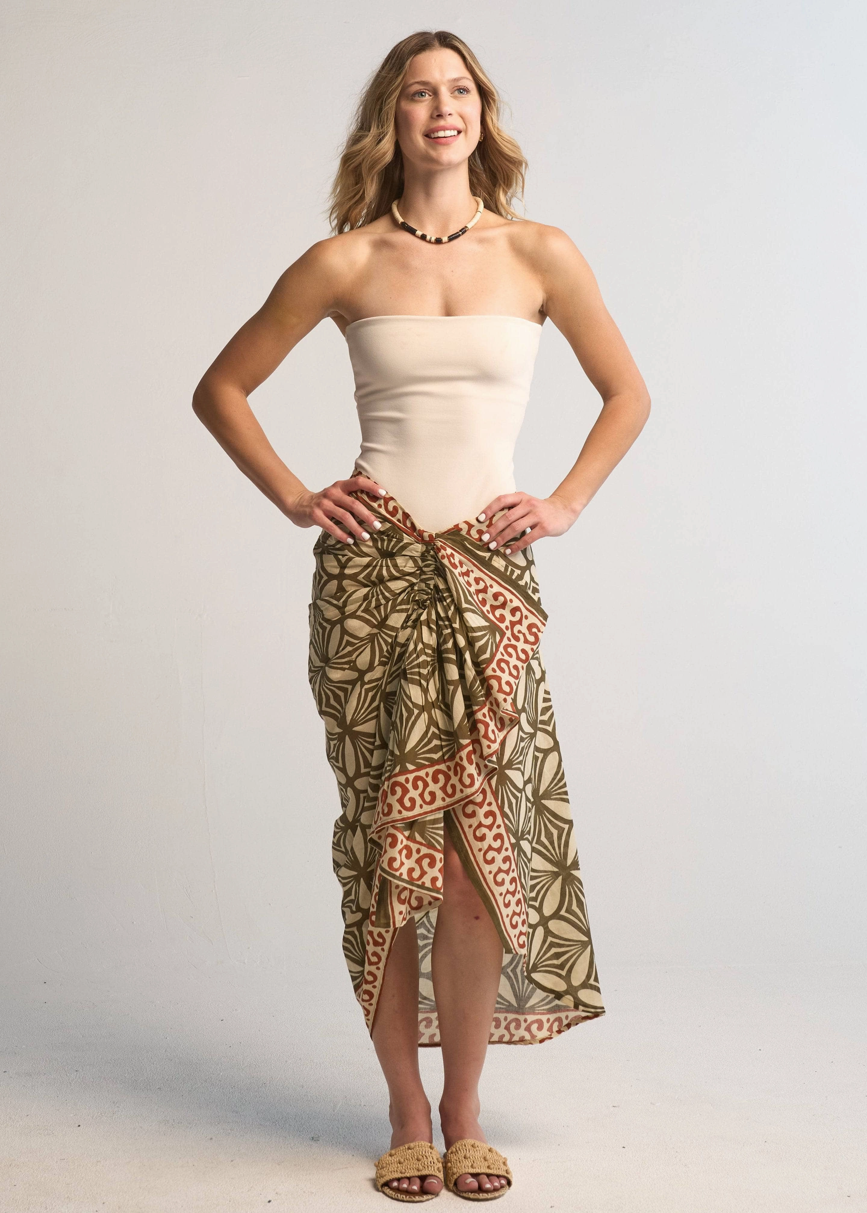 flared silhouette Giada Pareo Skirt