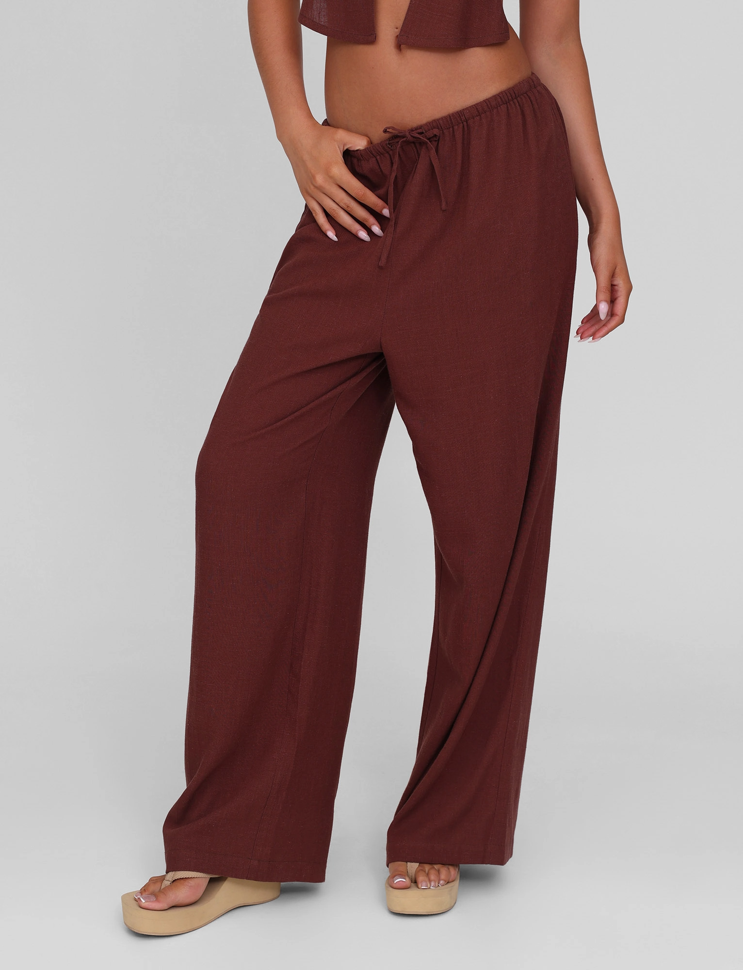 SecureClosures LAINEY PANT - CHOCOLATE
