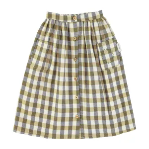Lange rok - brown checkered - piupiuchick