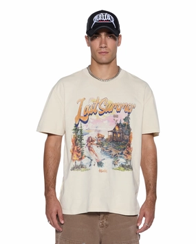 LAST SUMMER BIGGIE  SS TEE DESERT Flattering Design Cool Layering