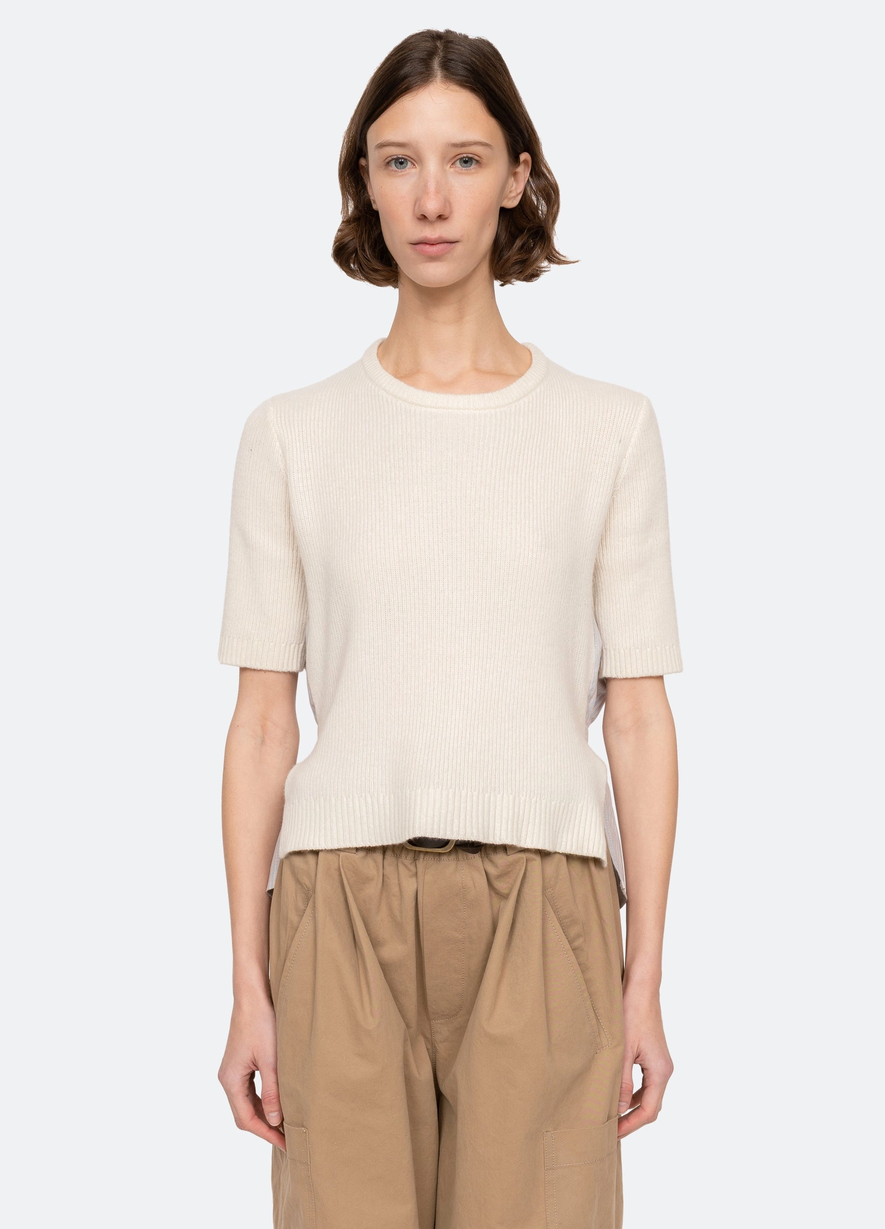 Lavinia Sweater Bonded Hemline