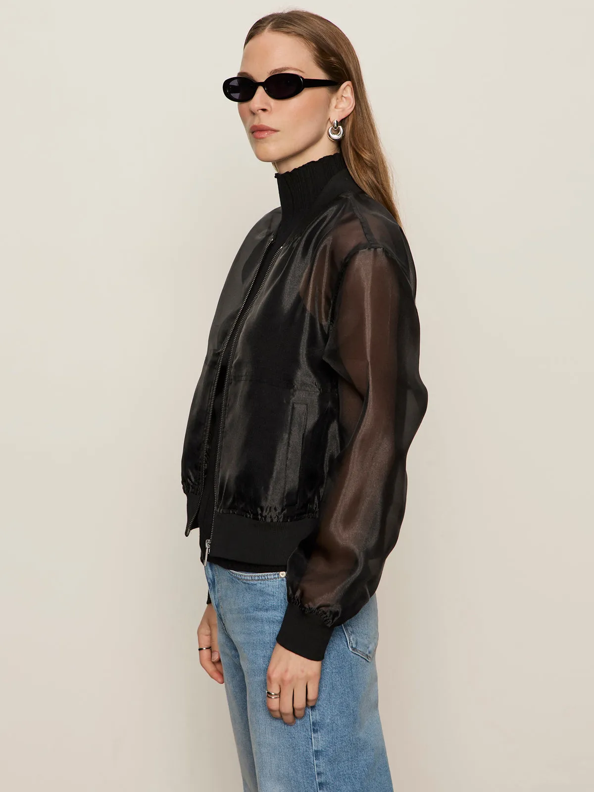 Shane Organza Bomber Black Foundation