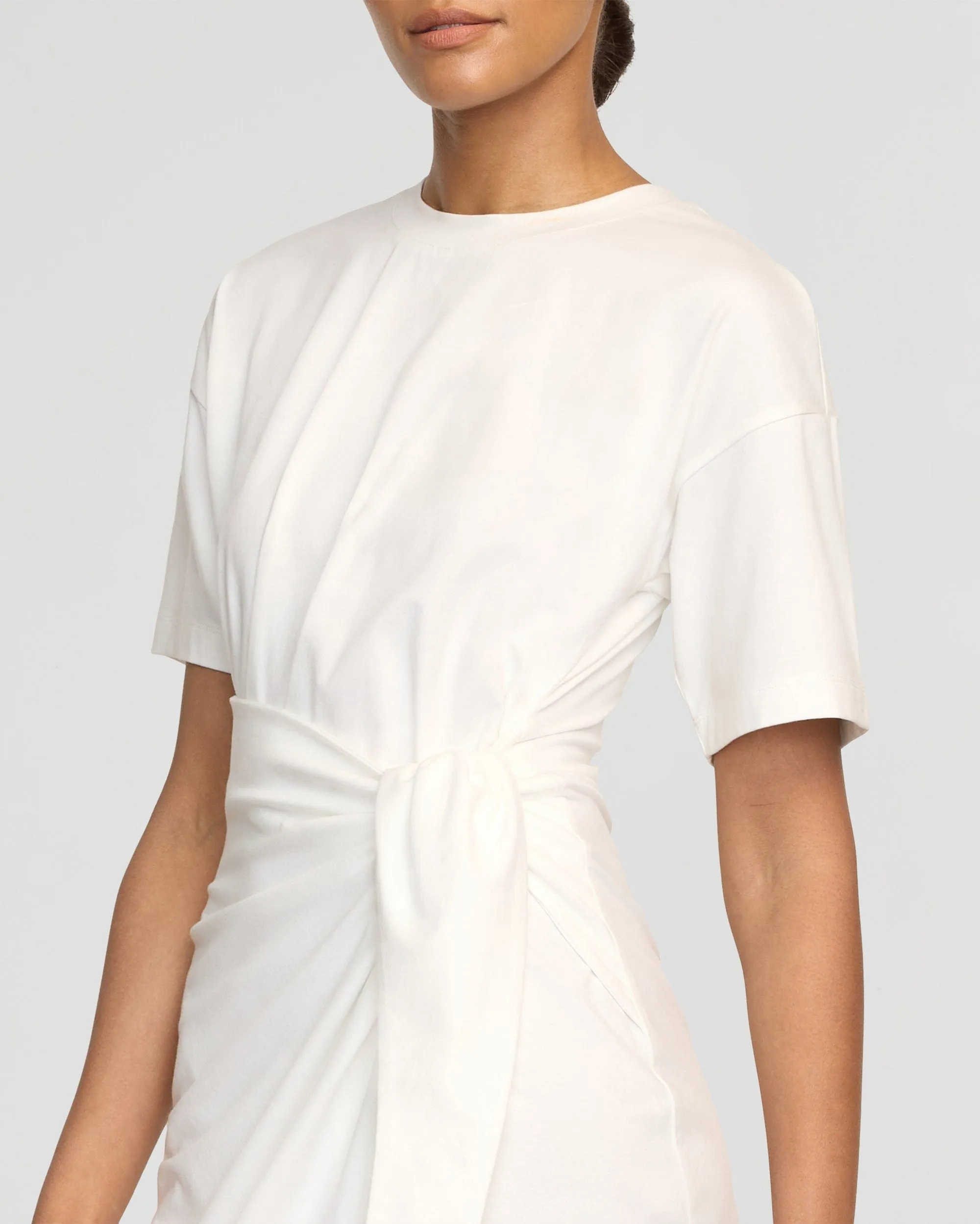 Flexible Fit Fallon Organic Cotton T-Shirt Wrap Dress