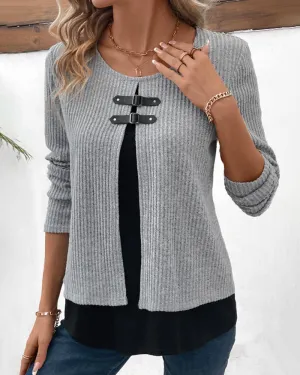 Layered Long Sleeve Tops