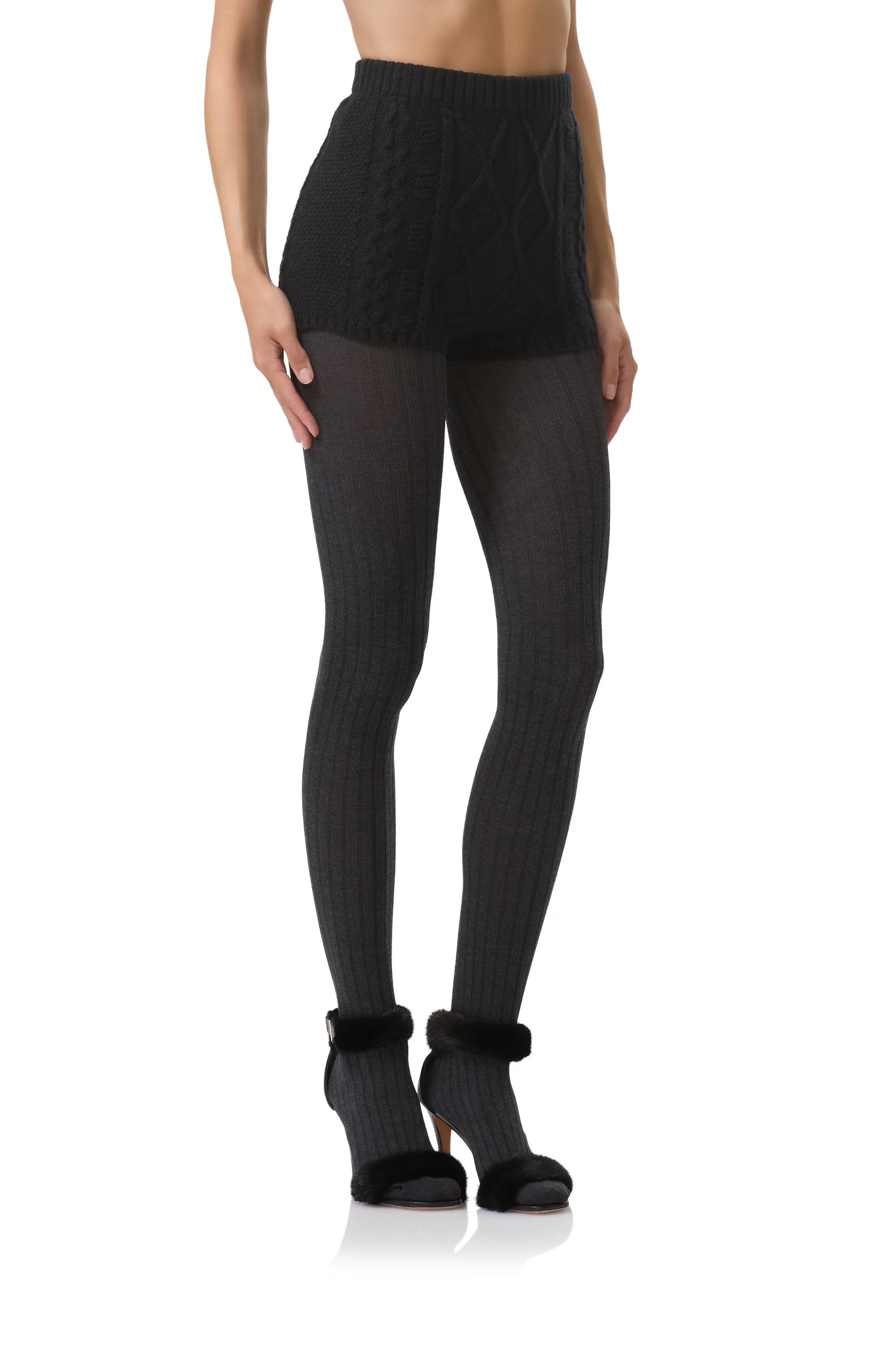 Sport Fit Benoite Sweater Short - Noir
