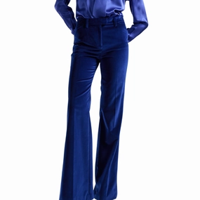 Velvet Flair Pant Layered Panel Design All Purpose