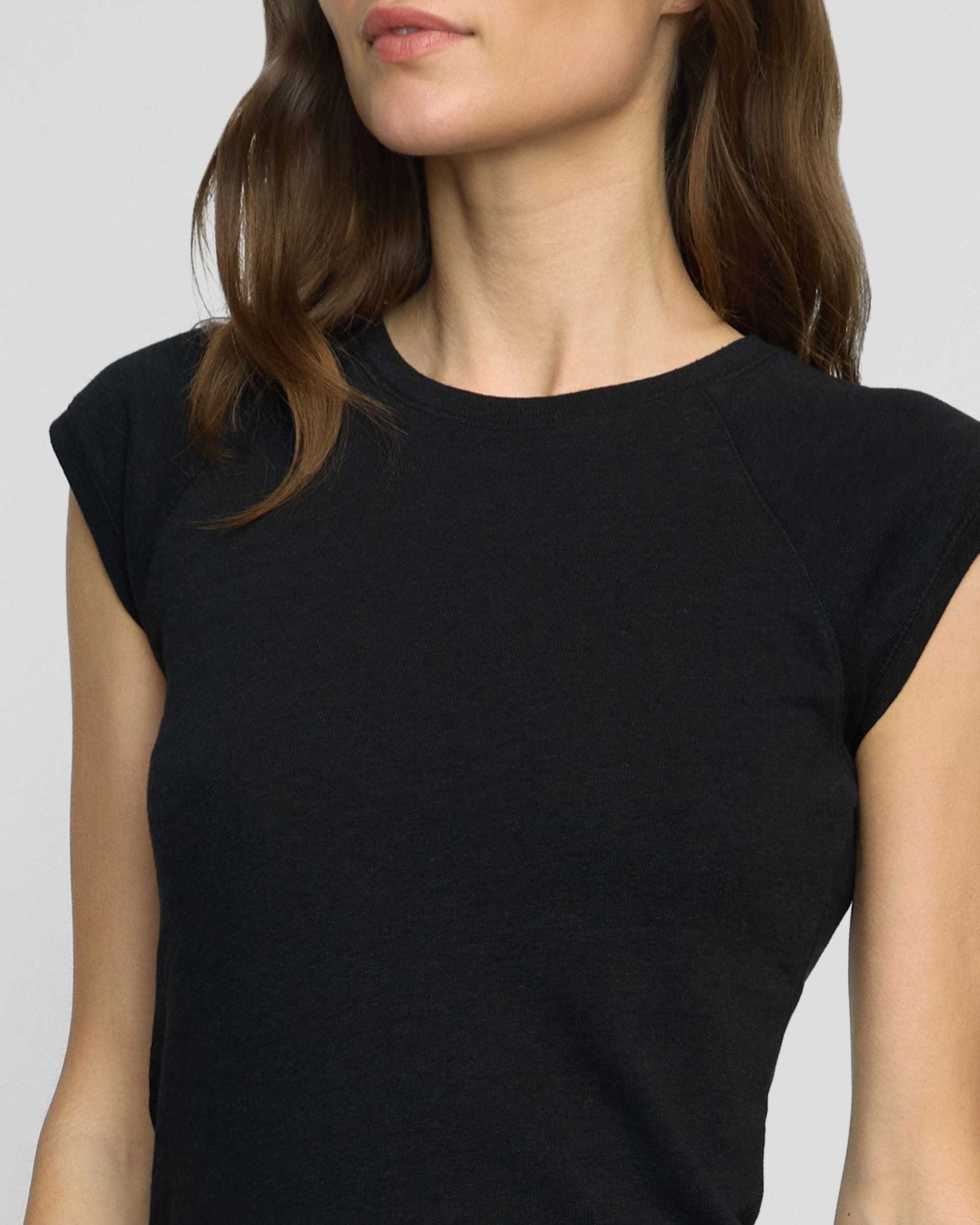 Ergonomic Cut Ventilated Panels Kiely Raglan Hemp-Organic Cotton Tee