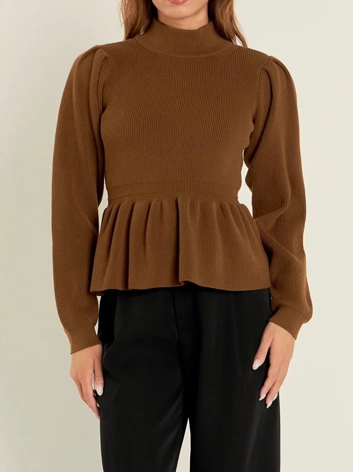 McKenzie Peplum Sweater Sweater Pilling Prevention Tips Modern Texture