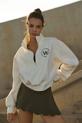 Leisure Half-zip Sweatshirt All-Purpose Wear