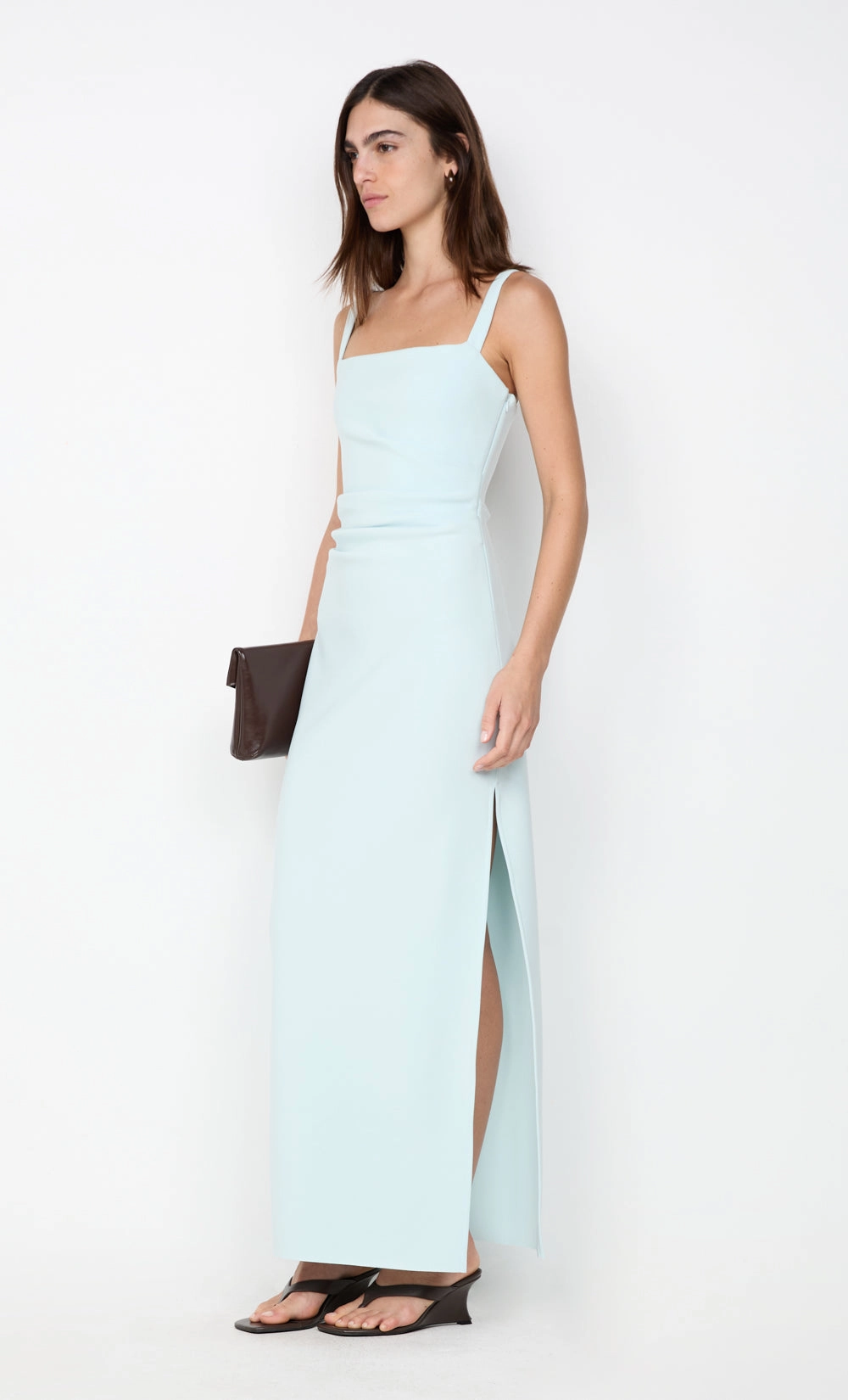 Trendy Appearance LEORA TUCK MAXI DRESS - ARCTIC BLUE