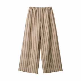 Sahara Stripe Bonfire Linen Pant Fit Flex Ripstop Reinforcement