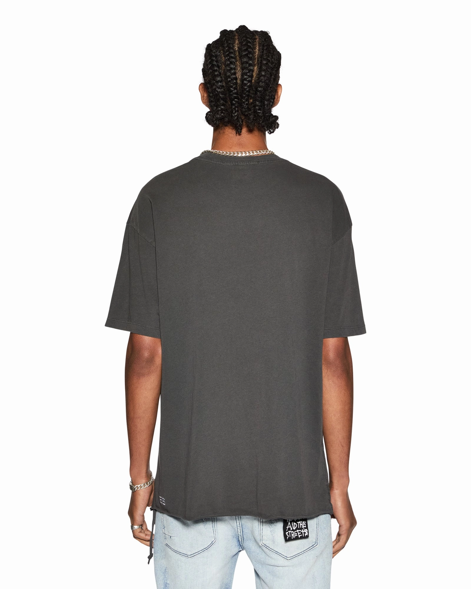 Travel Style Trend BIGGIE SS TEE BACK TO BLACK