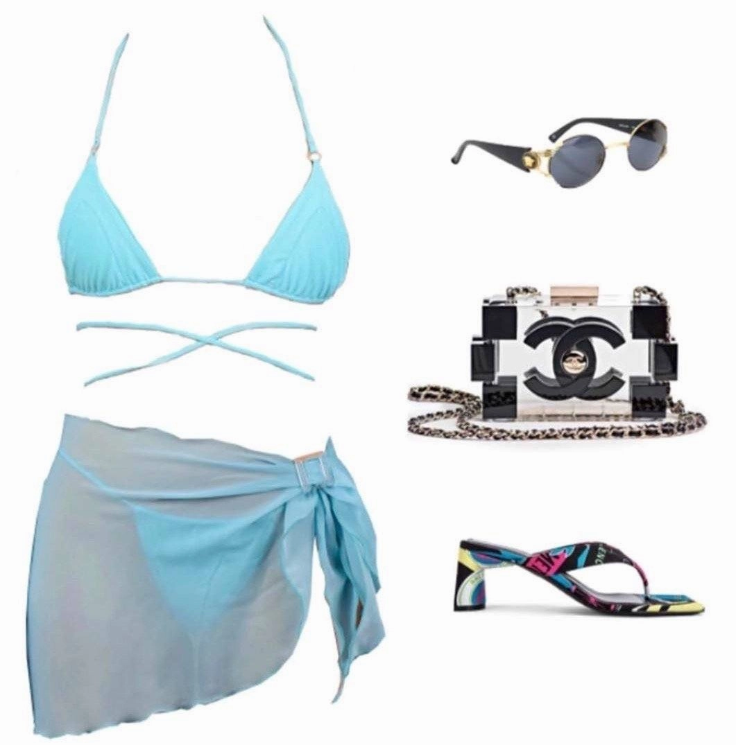 Summer Dress SoftInteriorLining SWEPT AWAY BOTTOM | RIO