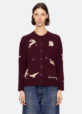 Reinforced Shoulder Seams Mika Cardigan