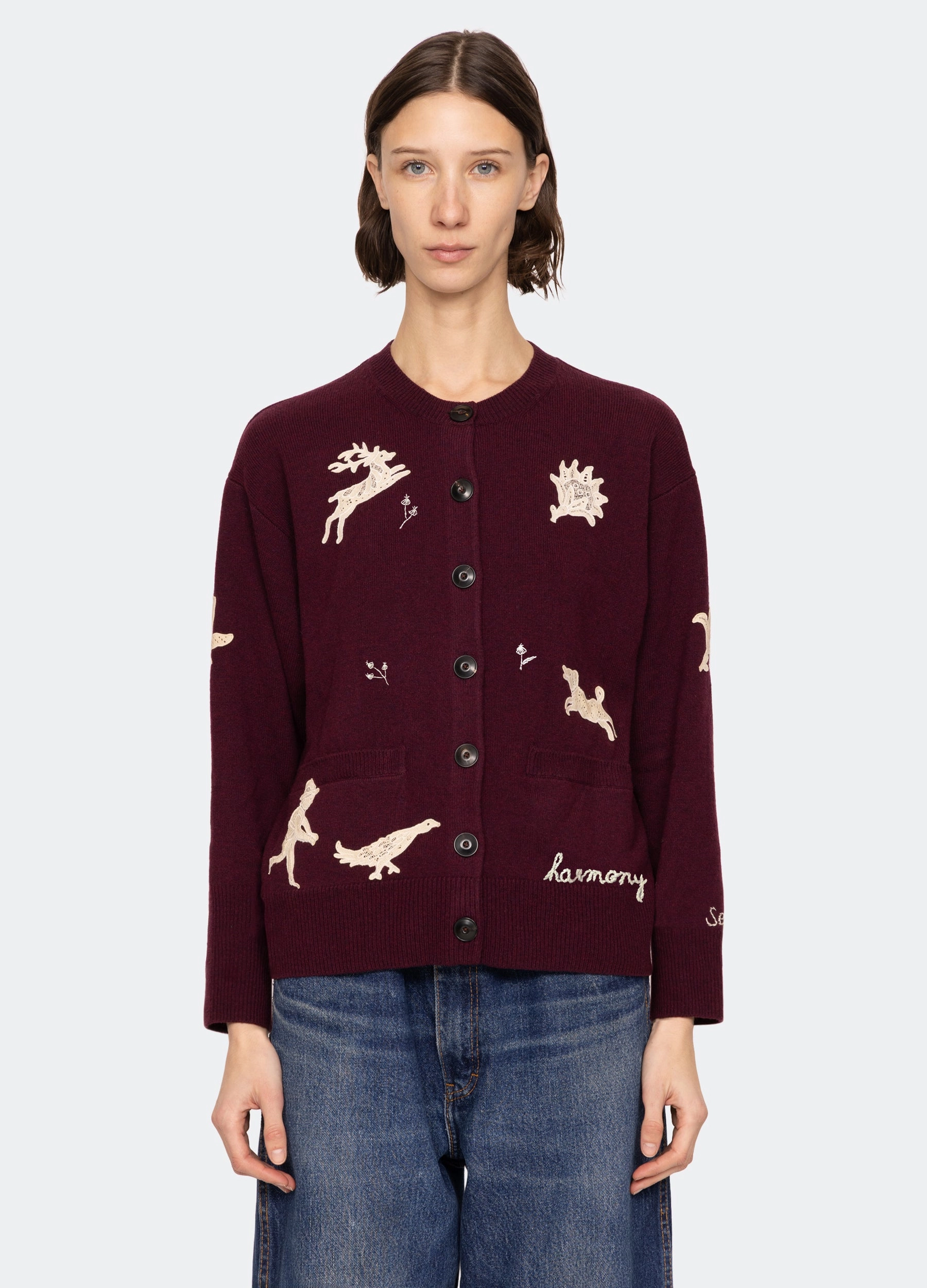 Reinforced Shoulder Seams Mika Cardigan