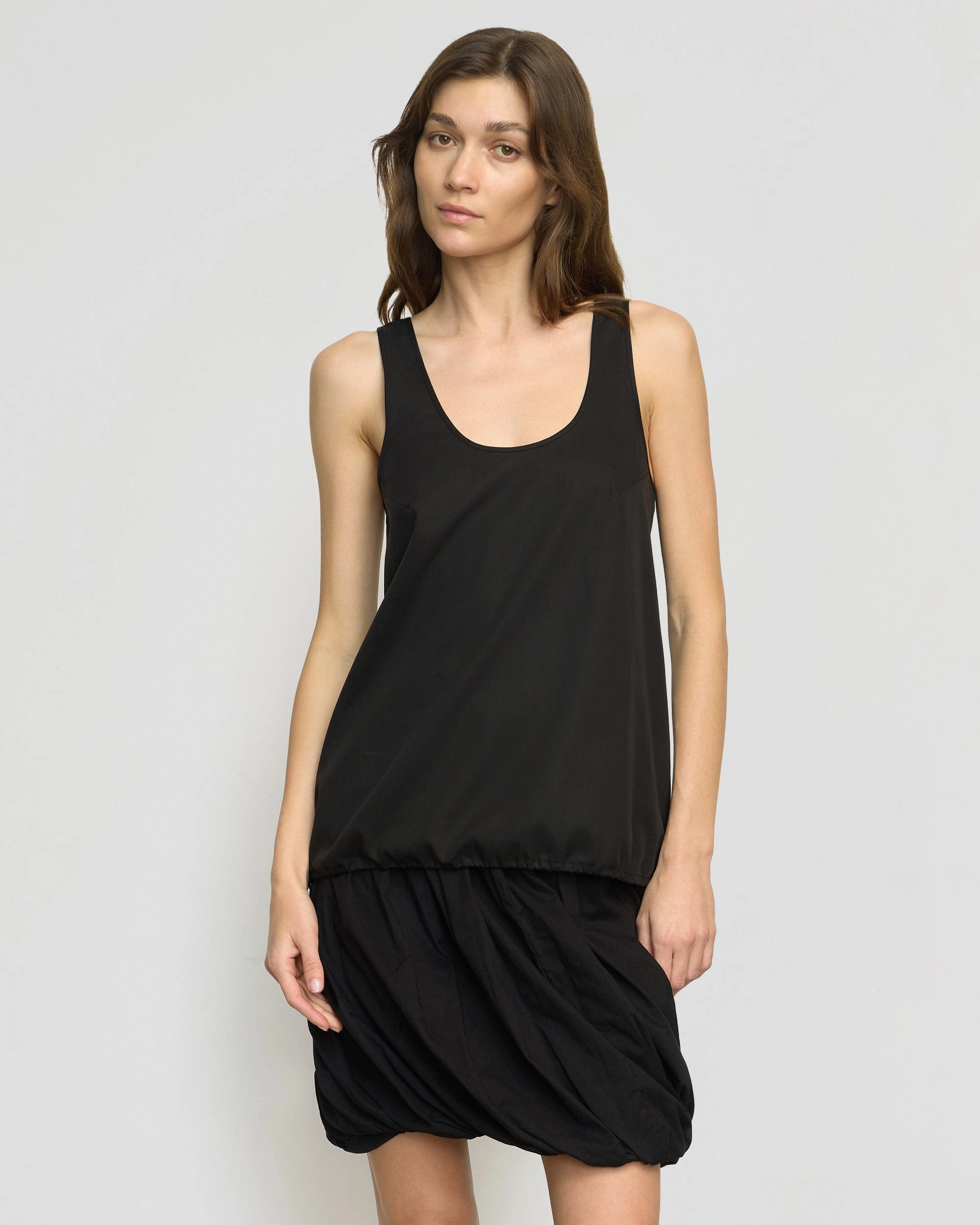 Miller Drawstring-Hem Tencel-Blend Tank AntiOdor