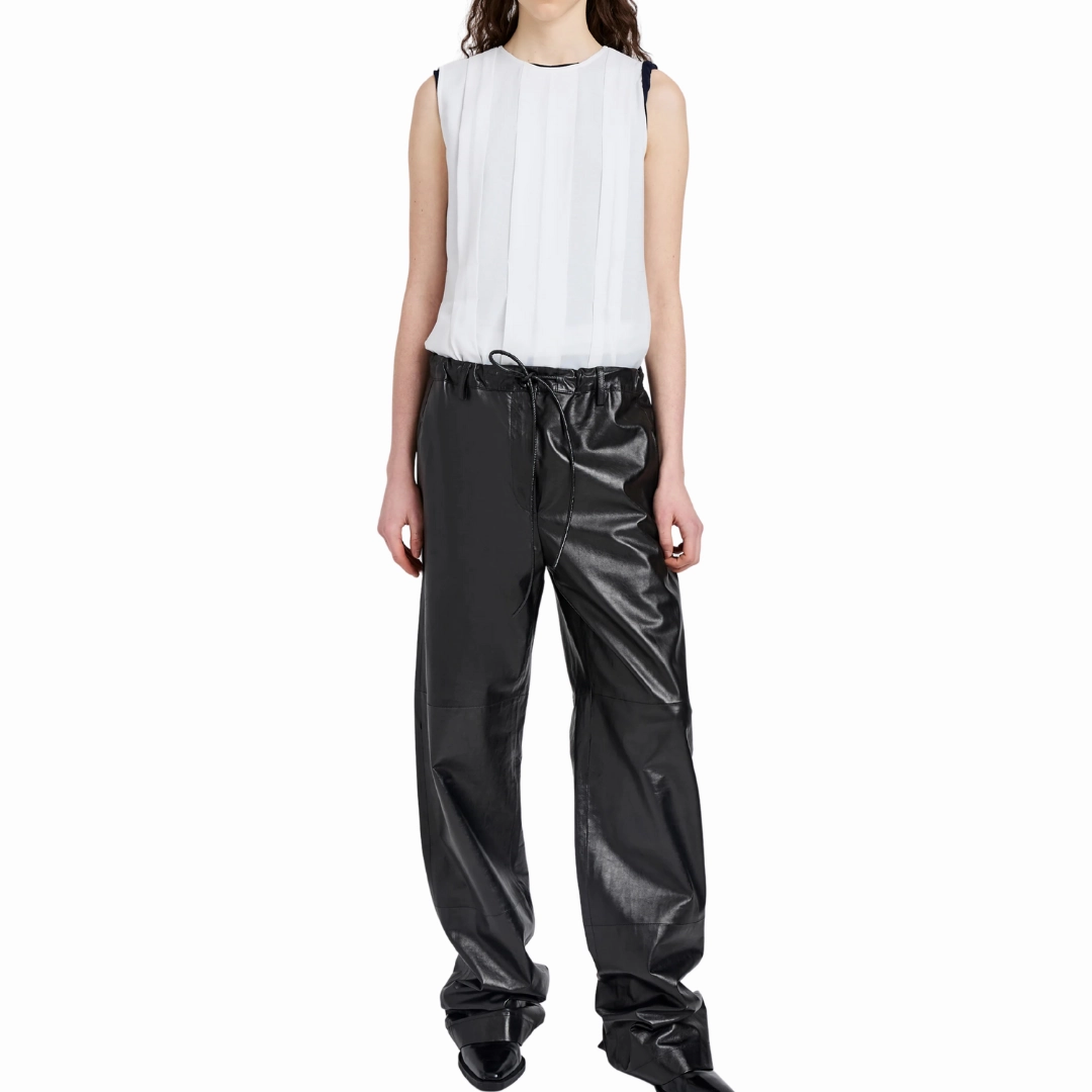 Rugged Fit Lightweight Leather Magnus Pant