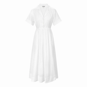 White Meryl Dress QuickReleaseClasp