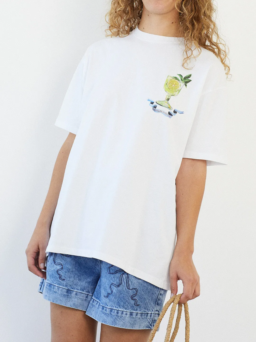 Limoncello Tee - White