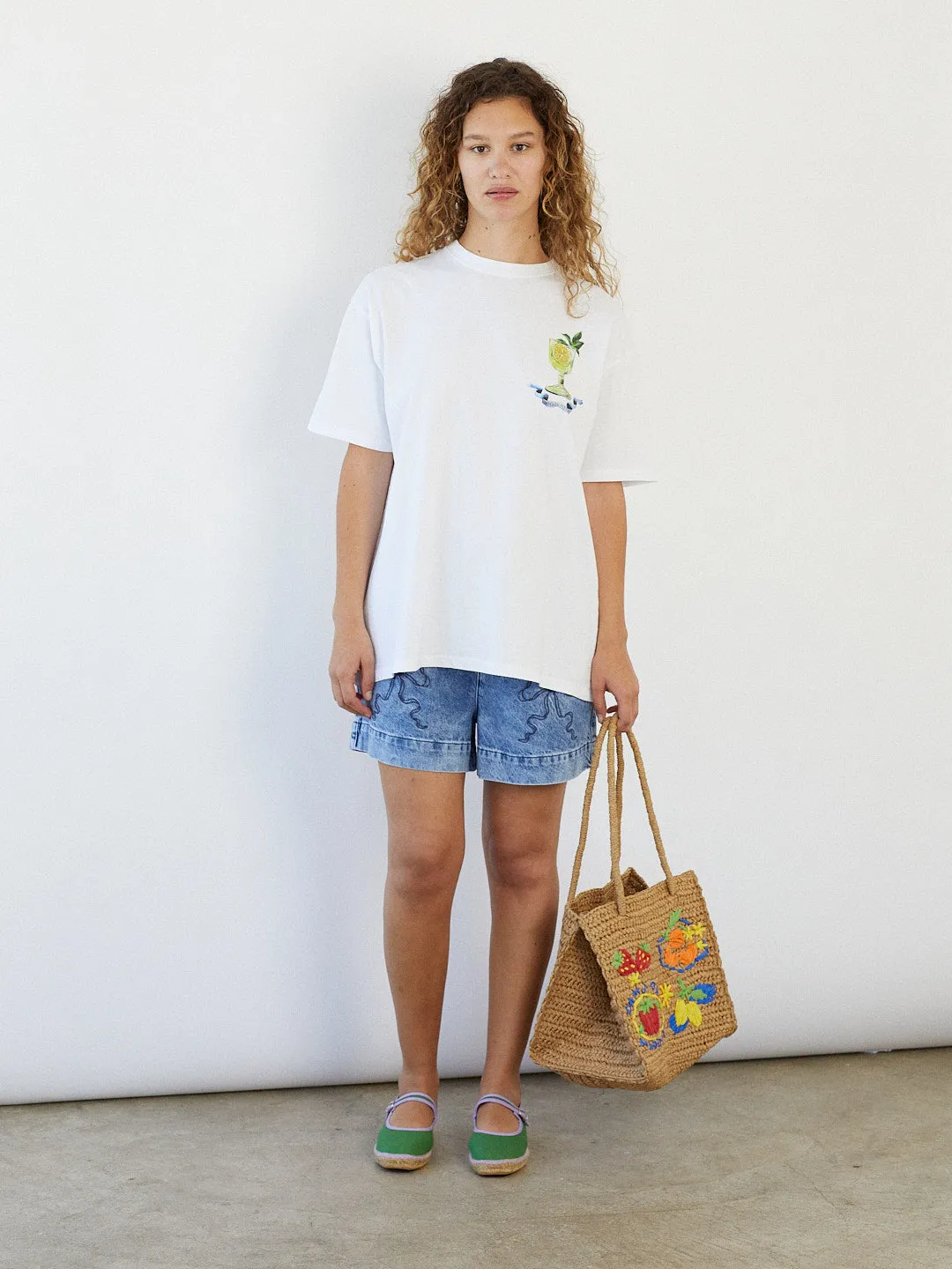 Limoncello Tee - White
