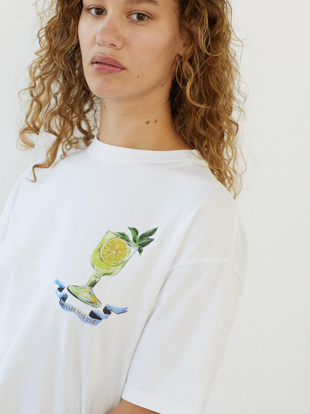 Limoncello Tee - White