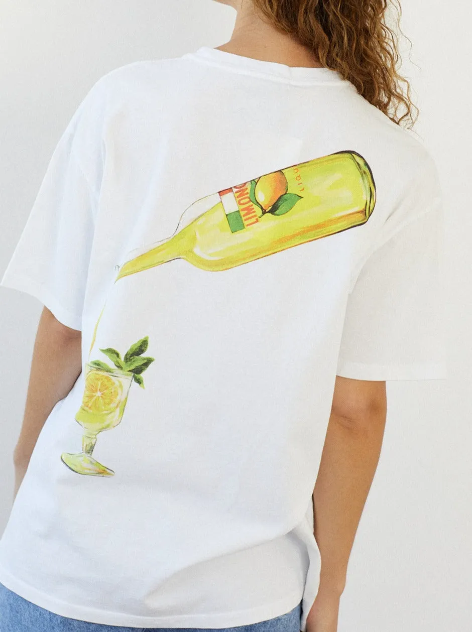 Limoncello Tee - White
