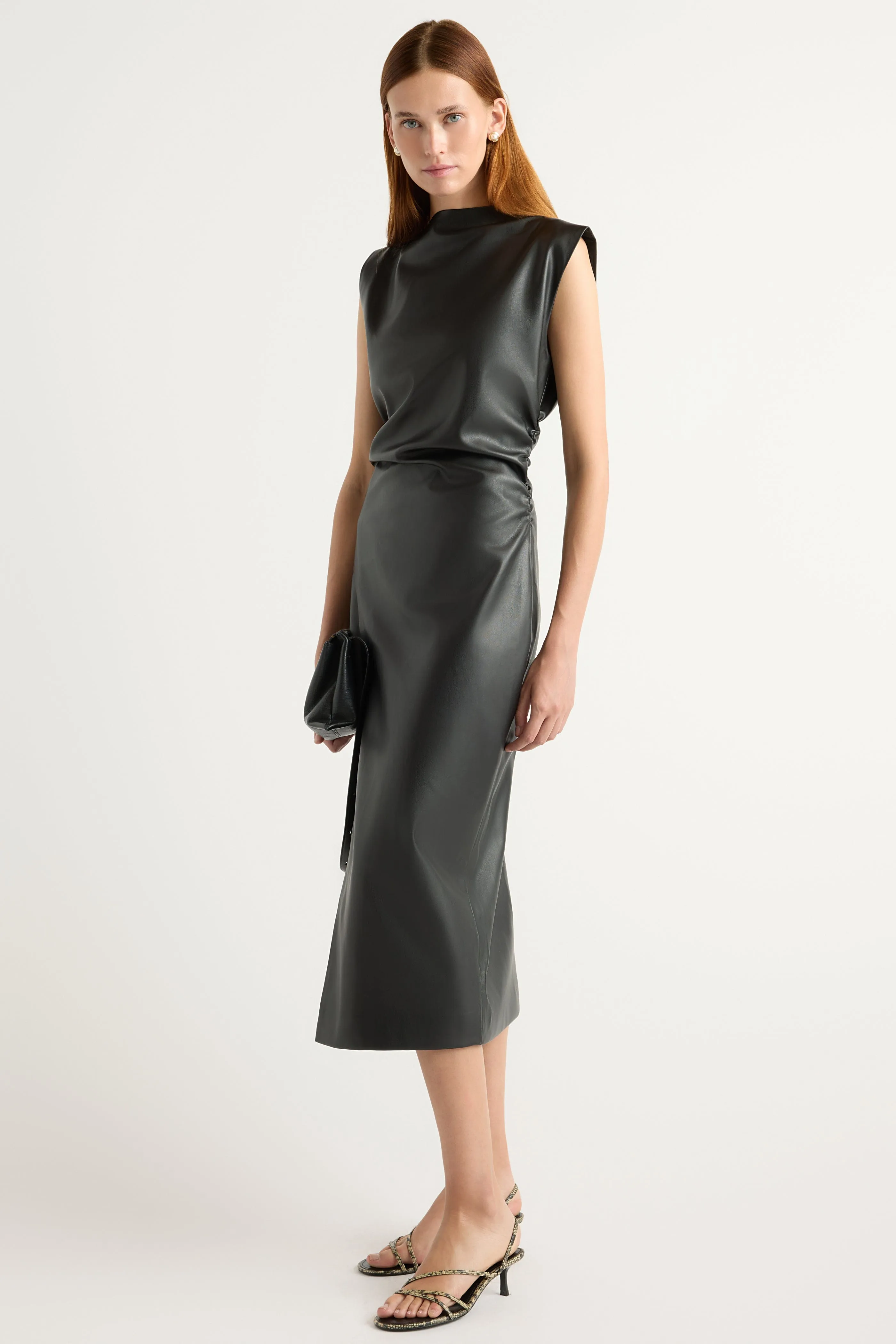 Flow Ready Channing Vegan Leather Dress