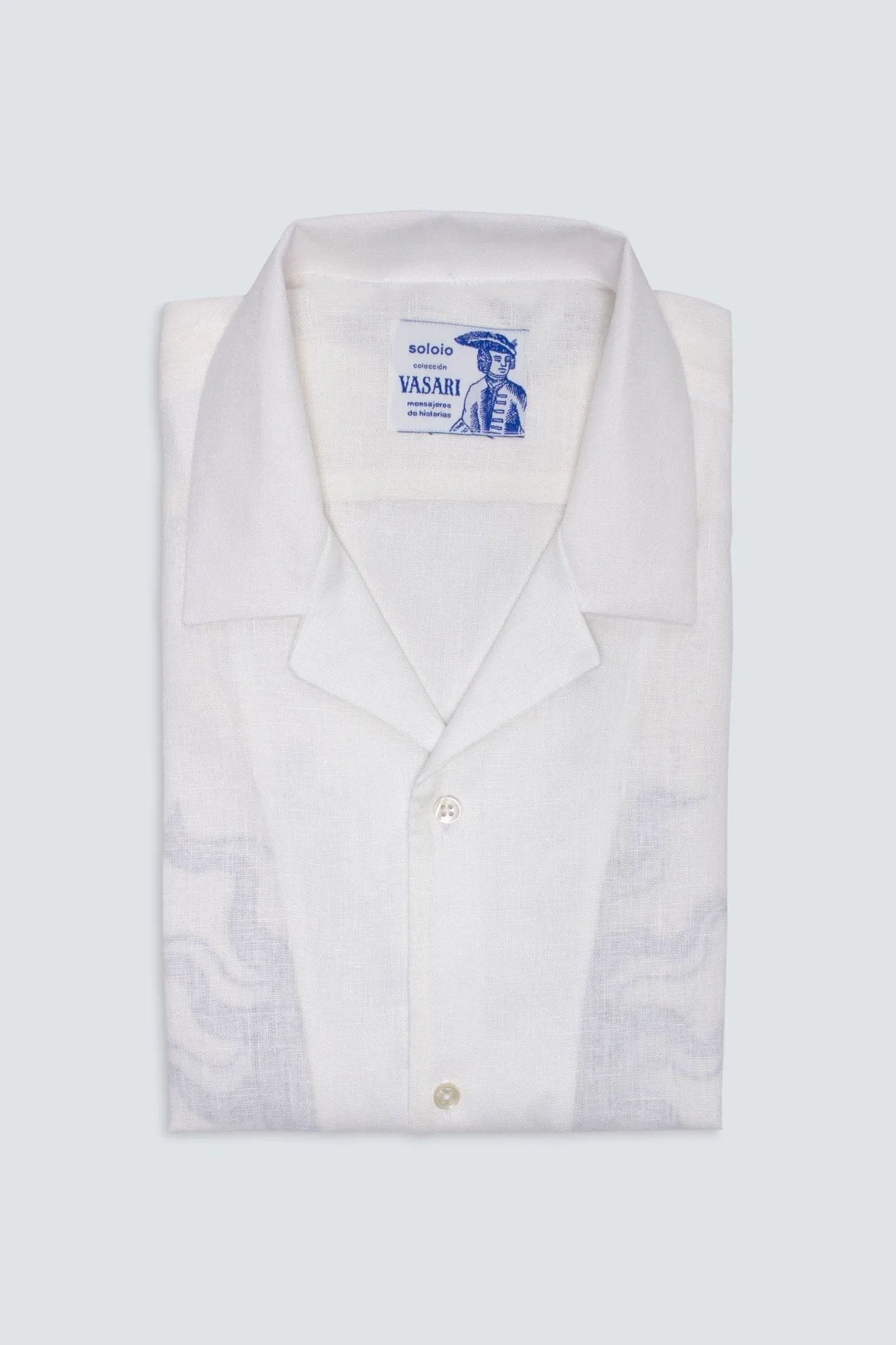 linen shirt card