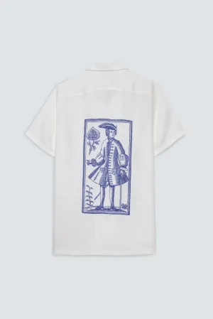 linen shirt card