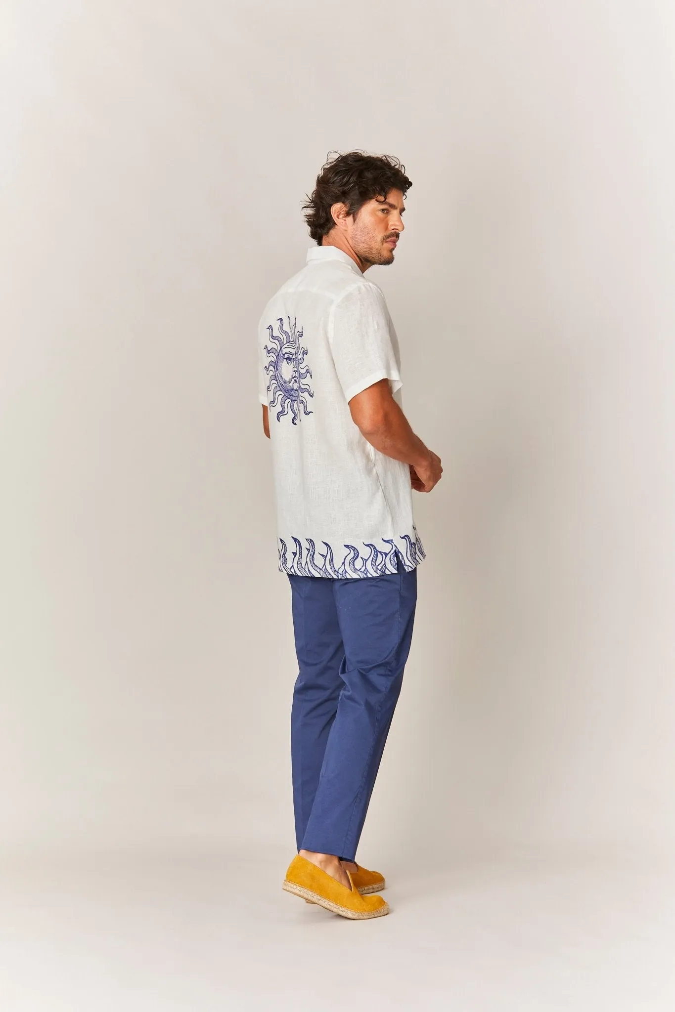 linen shirt sun