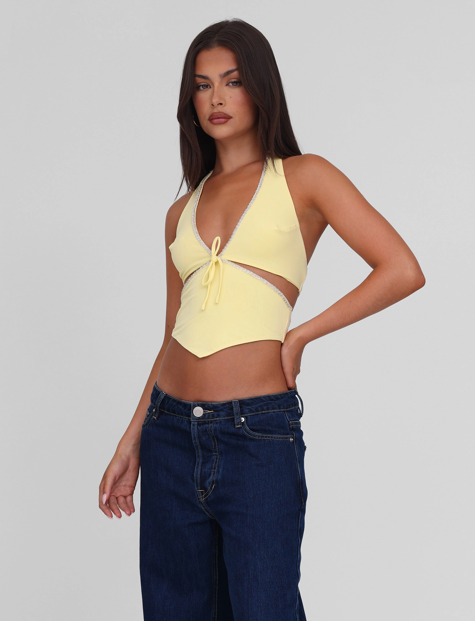 LIZZIE TOP - LEMON Modular Pocket Layout