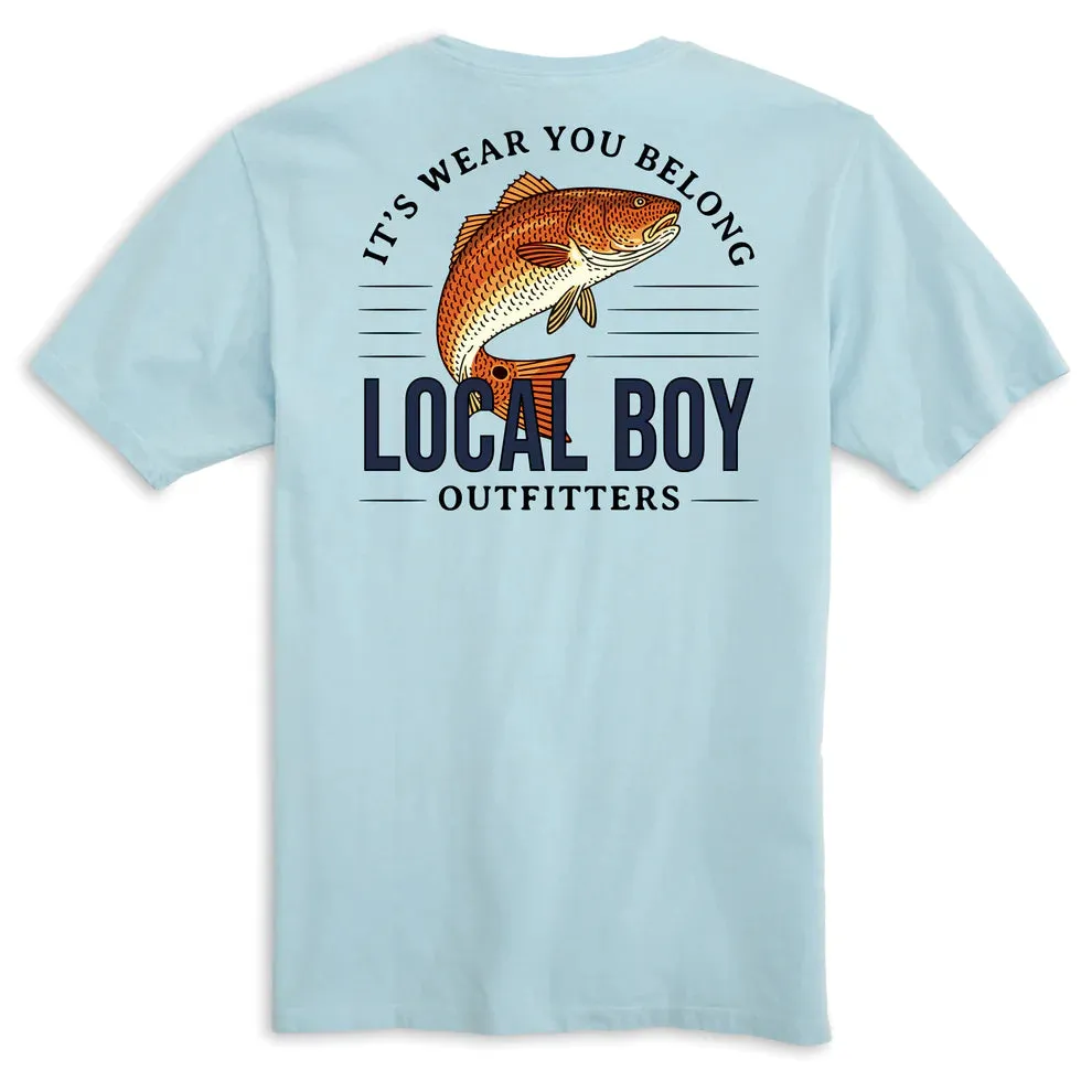 Local Boy Twisted Red SS Tee