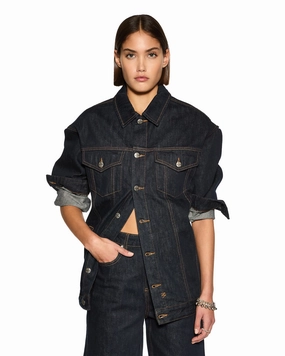 Long Sleeve LONGLINE TRUCKER ORIGINAL