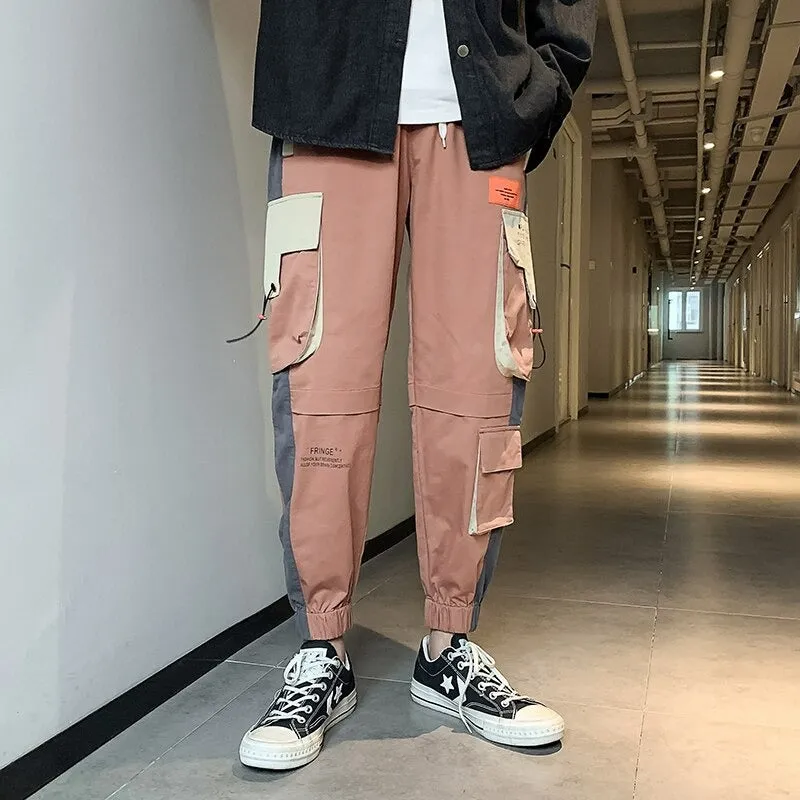 Loose Fit Streetwear Jogger Pants for Men