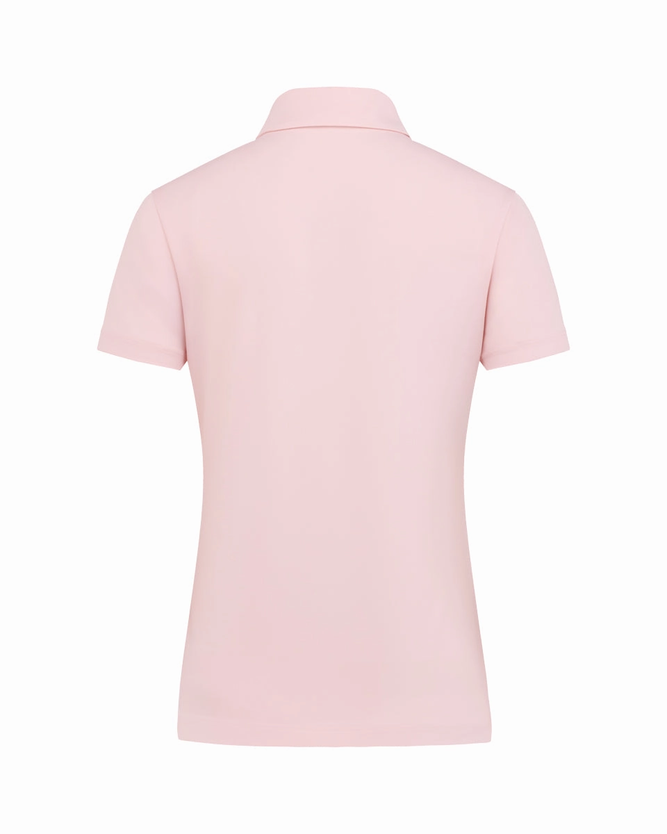 loose fit logo symbol t-shirt - Pink StainResistantFinish FlexibleCuff