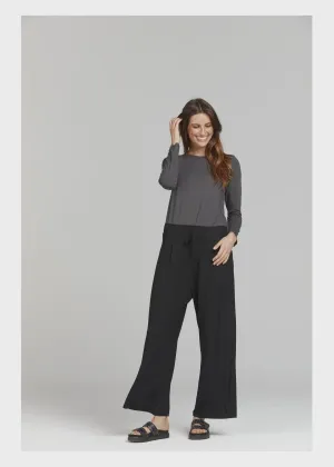 Lou Lou Jones Tee Charcoal | LOU16NB014