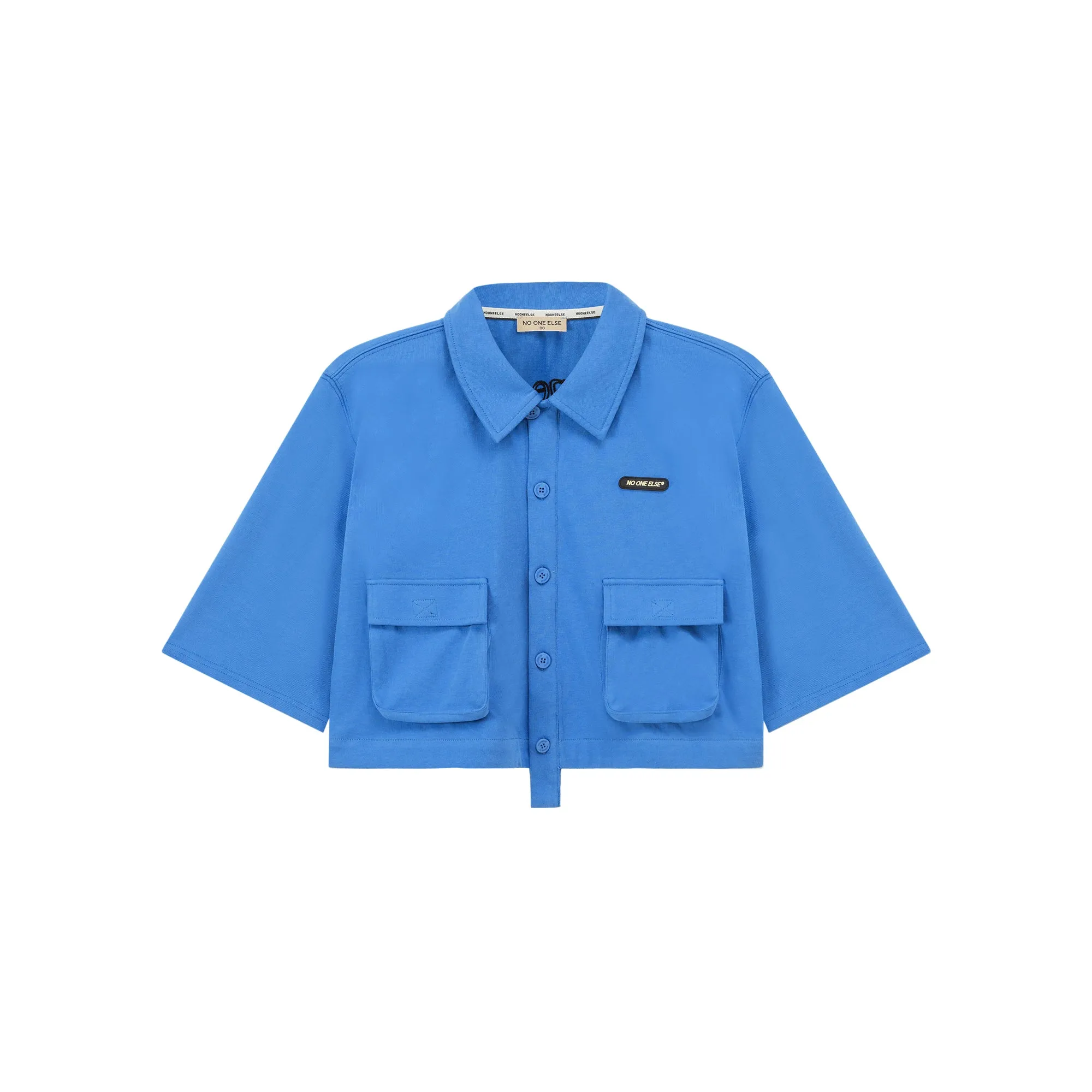 Low Pocket Cropped Shirt