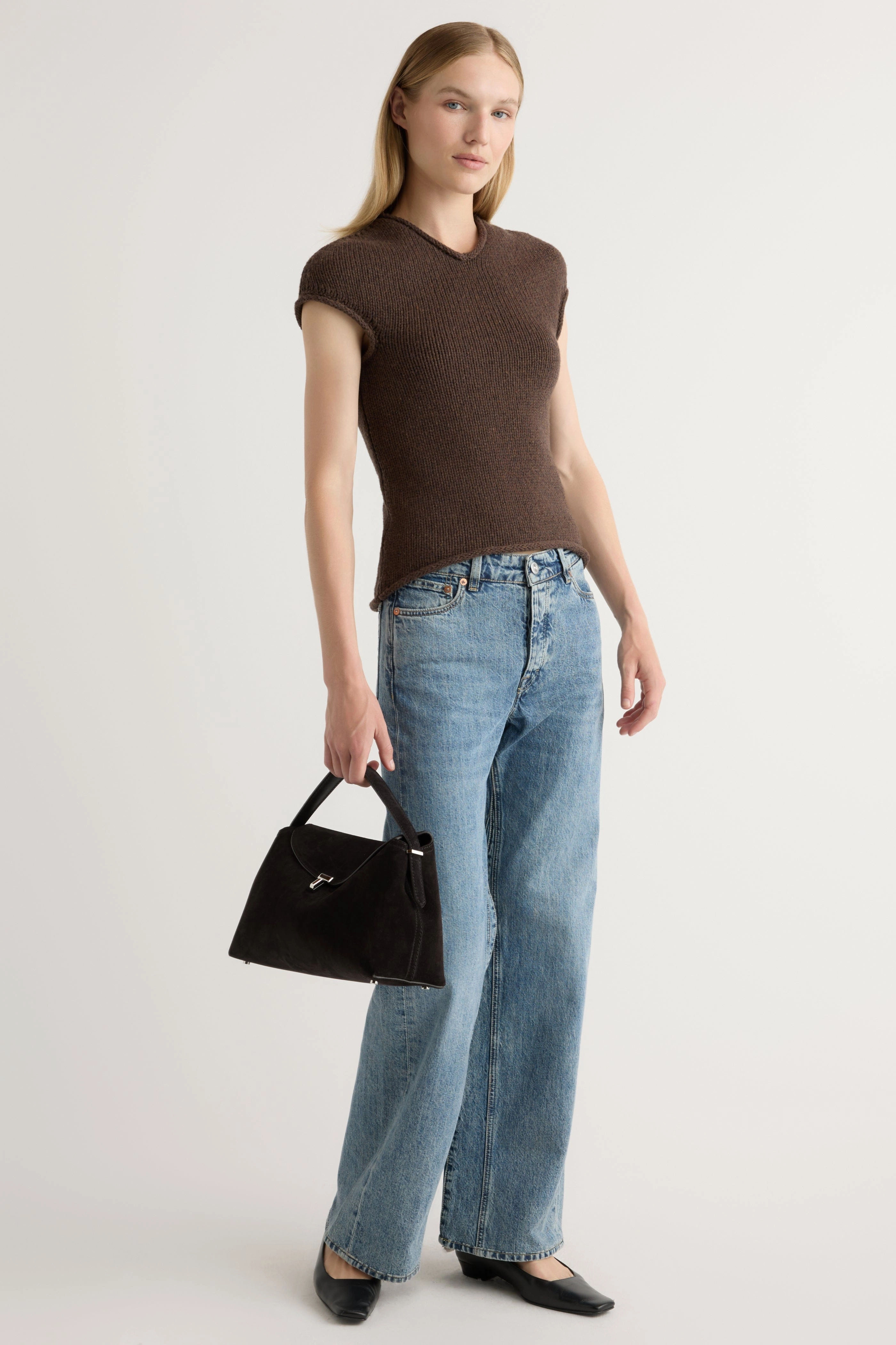 Summer Blouse Simoul V-Neck Sweater Top