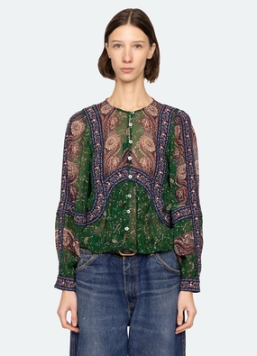 Melba Top MultiLayer Stitching