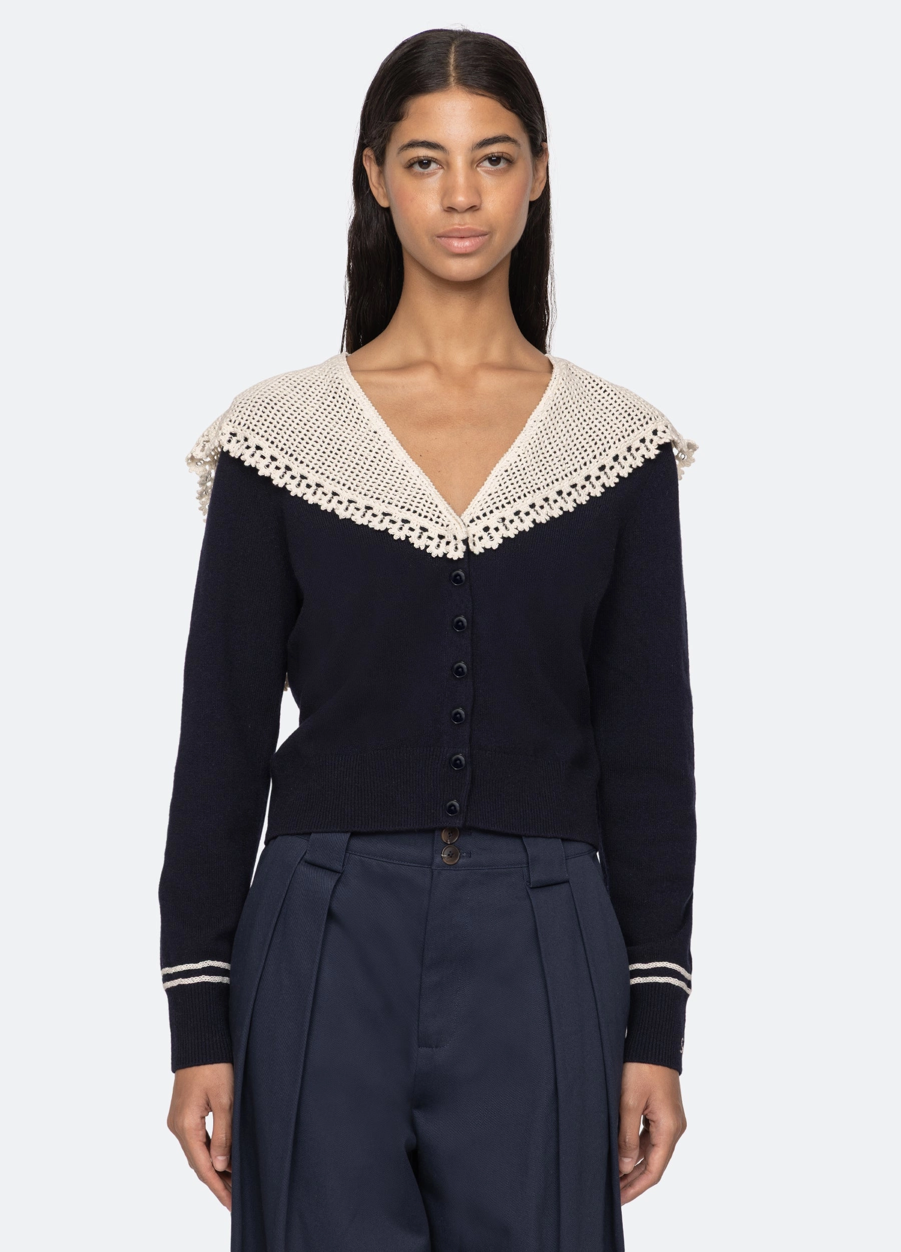 SustainableBlend Sporty Hoodie Marie Cardigan