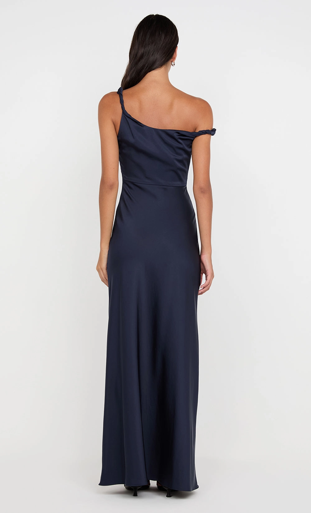 Puff-Sleeve Move Free LUNETTA TWIST STRAP DRESS - INK