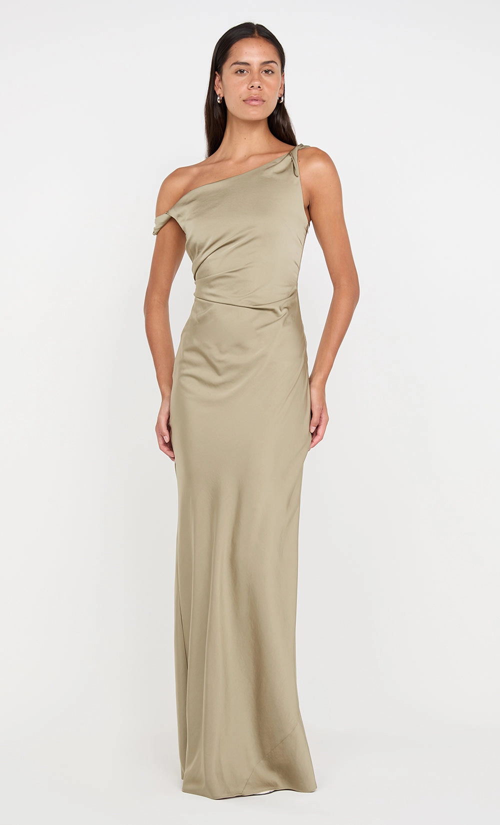 LUNETTA TWIST STRAP DRESS - SAGE All-Day Wear