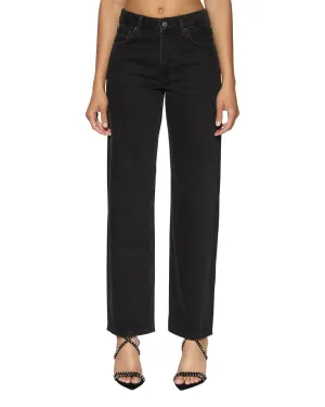 BROOKLYN JEAN STEALTH Always Stylish Raw Hem Design