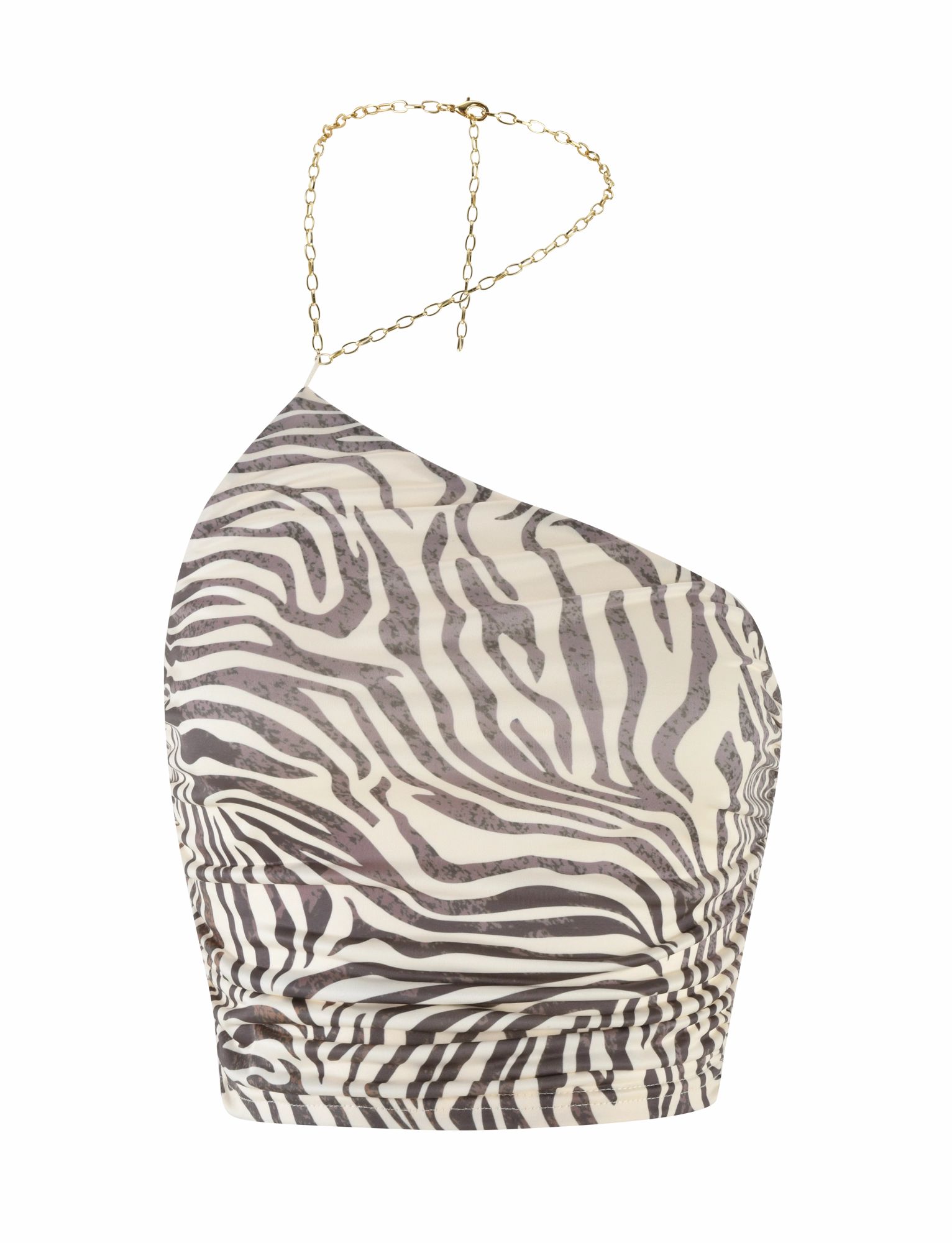 Breathable Mesh Back Durable Reinforced Elbow Patches LYRA TOP - NEUTRAL : ZEBRA