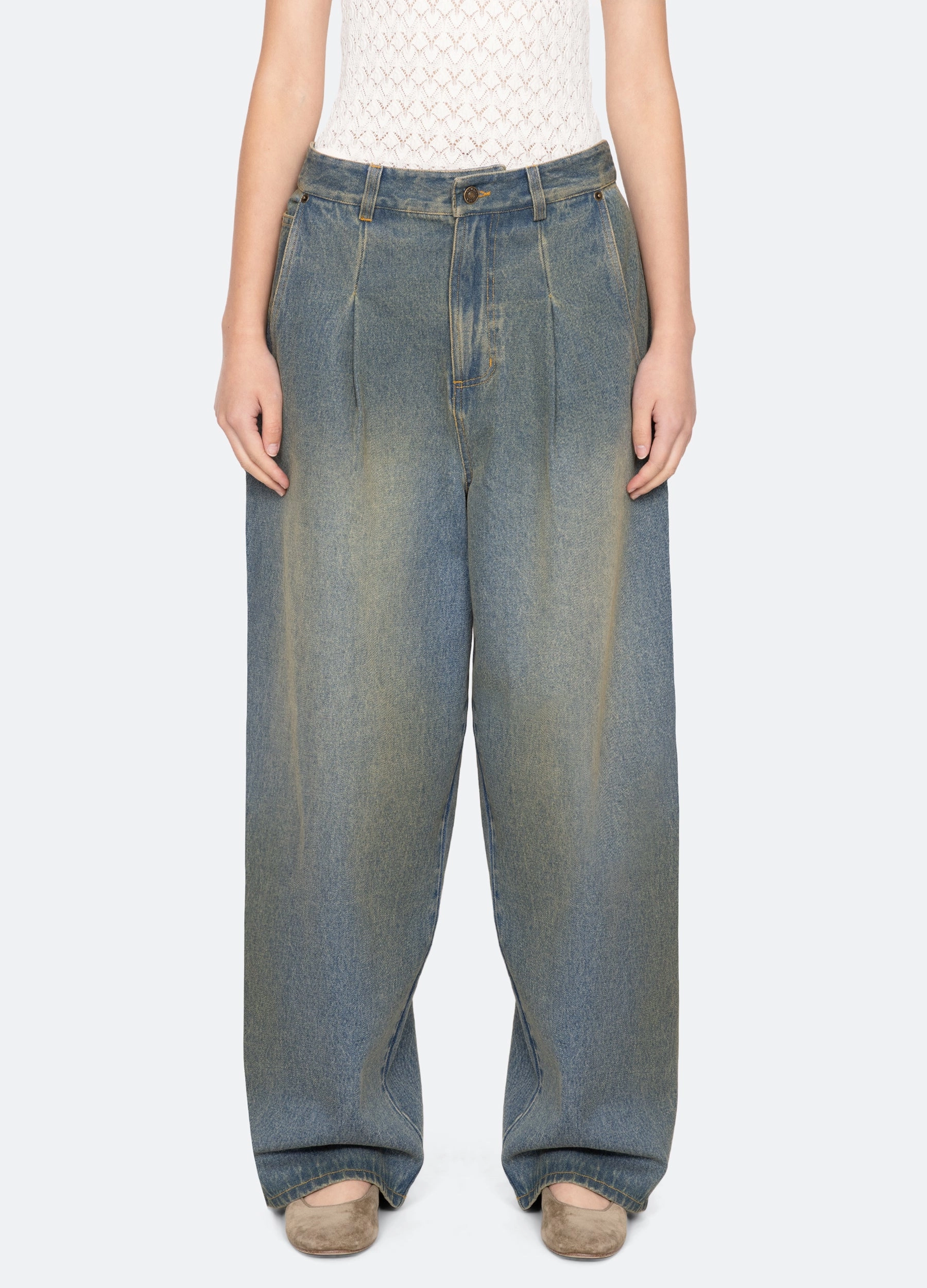 NonIrritatingStitching ReinforcedSeams Lyssa Jeans