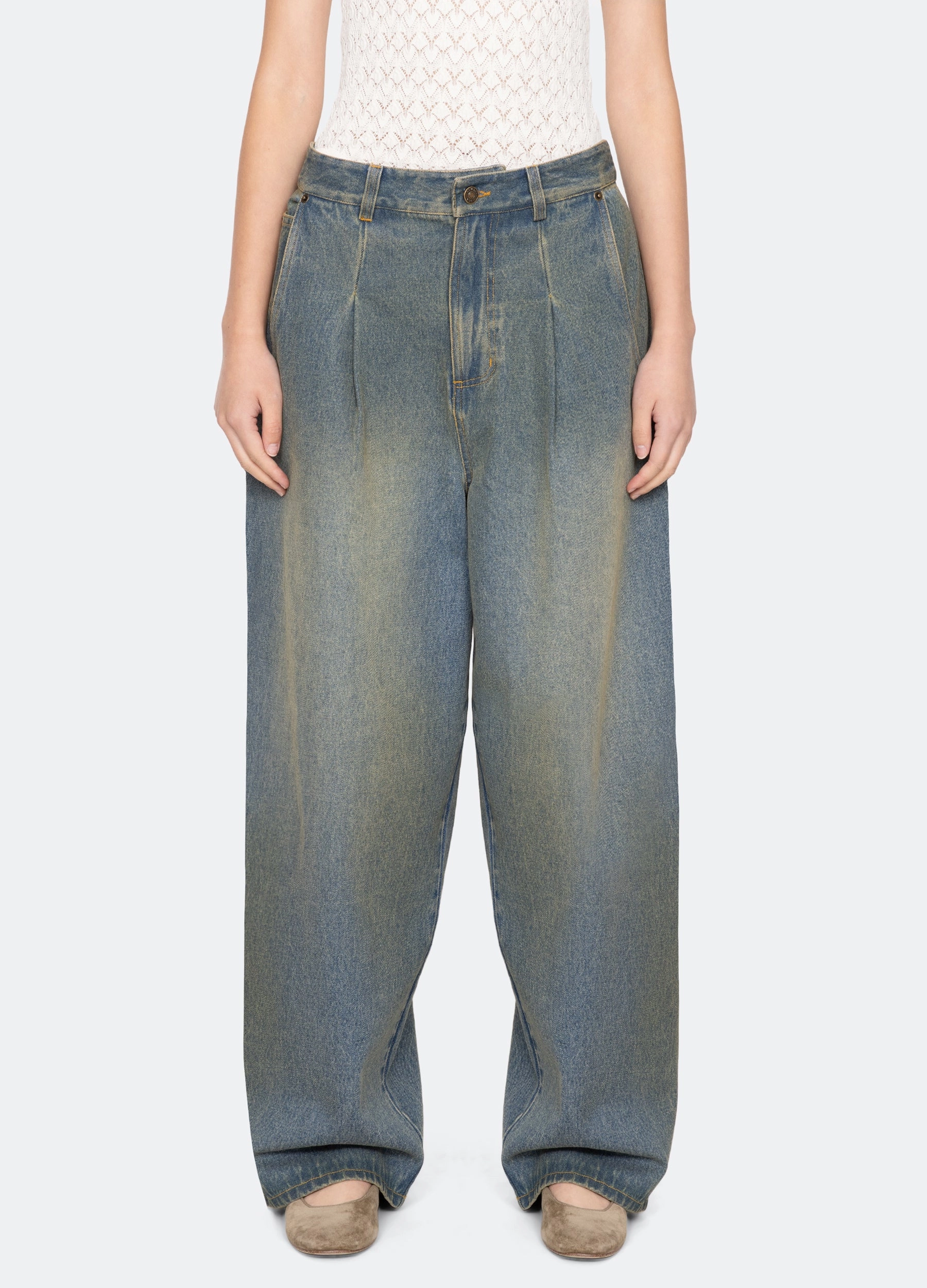 Lyssa Jeans Quick Conversion Hem Clean Finish